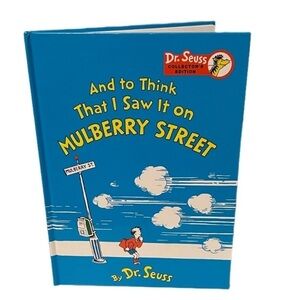 Rare Collectors Edition Dr. Seuss And to Think That I Saw It on Mulberry Street